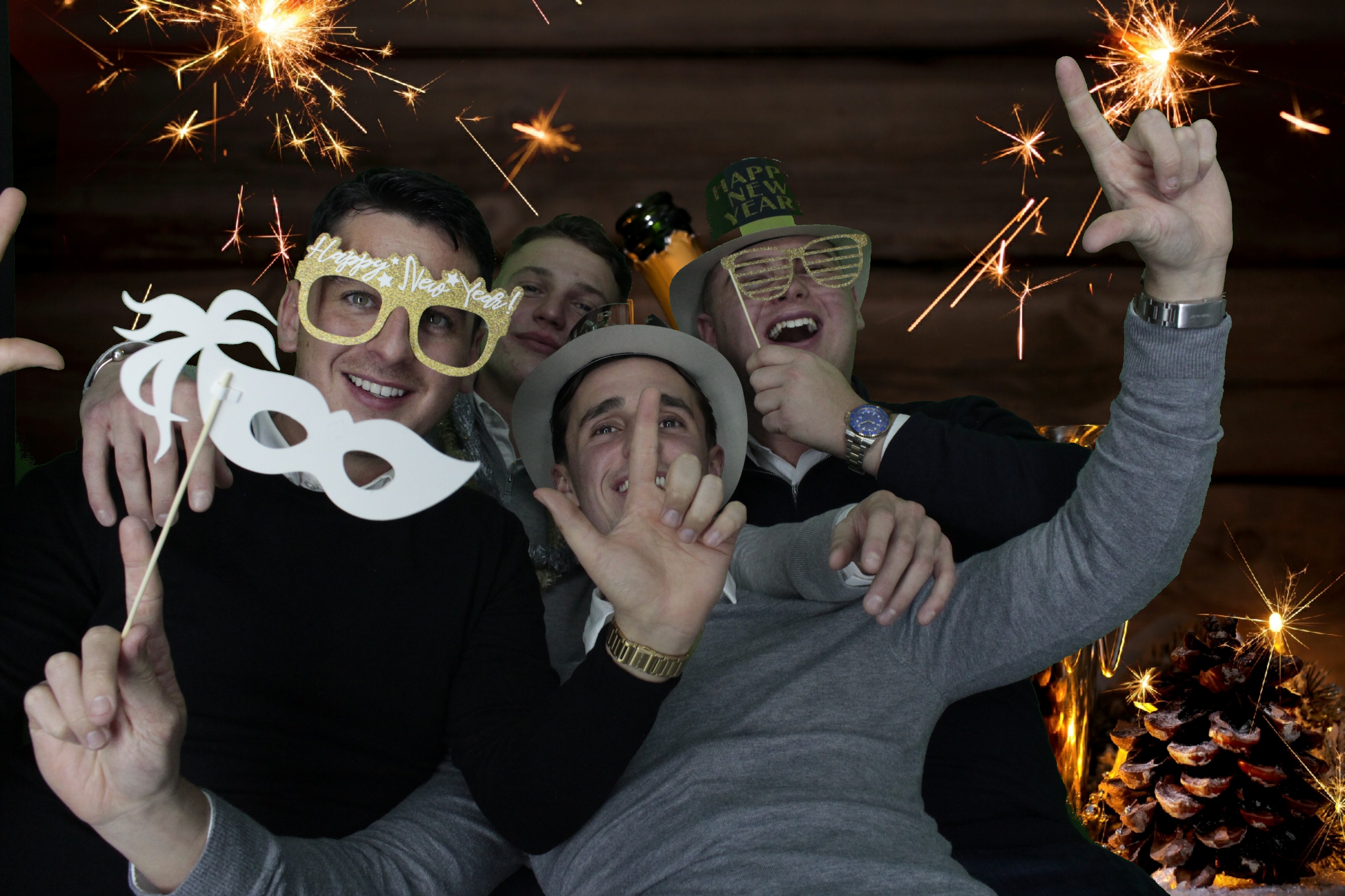NYE Party | View more photos from the event at gallery.myphotoboothexperience.co.uk/u/MyPhotoBoothExperienceLtd/NYE-Party